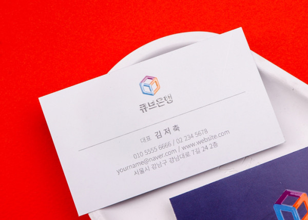 투명엠보싱명함 상세 이미지 5